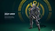 Hawkeye Binary Arrow costume (Image via NetEase Games)